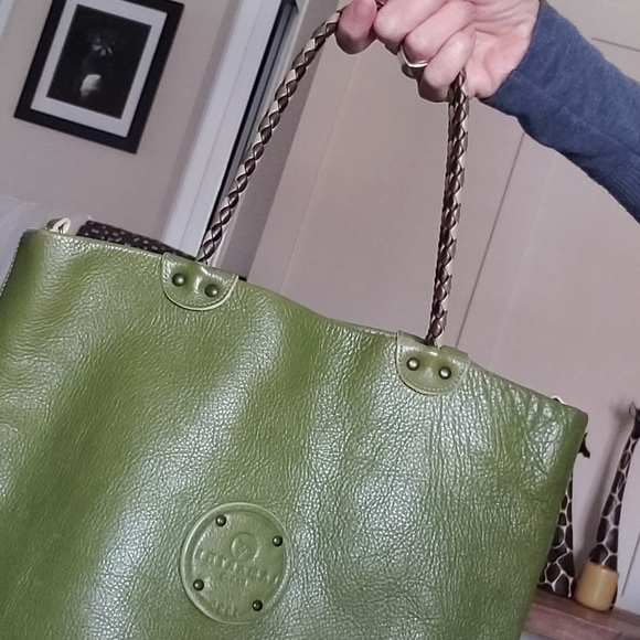 Lamarthe leather handbag - Picture 8 of 9